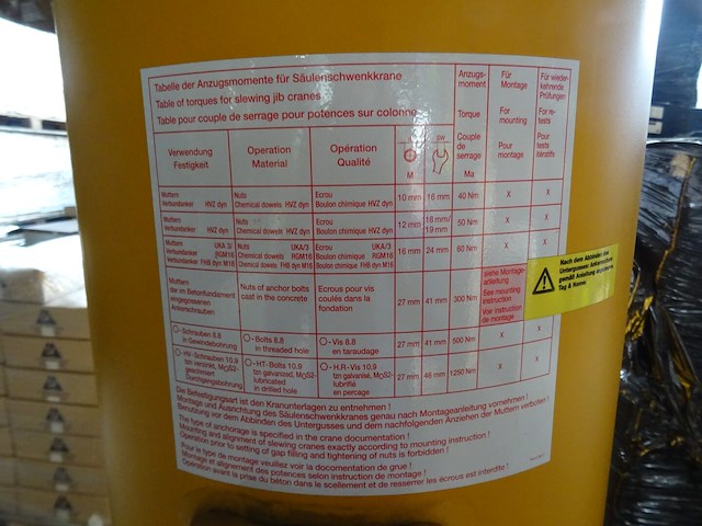 Zwenkkraan cluma - afbeelding 10 van  12