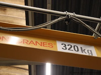 Zwenkkraan konecranes, ms 6.0, 320 kg capaciteit, 8000 mm uitlading, bouwjaar 2019, met vacuümheffer righetti, p3a330k-3000, 330 kg hefcapaciteit, bouwjaar 2019, werking niet gekend - afbeelding 7 van  7