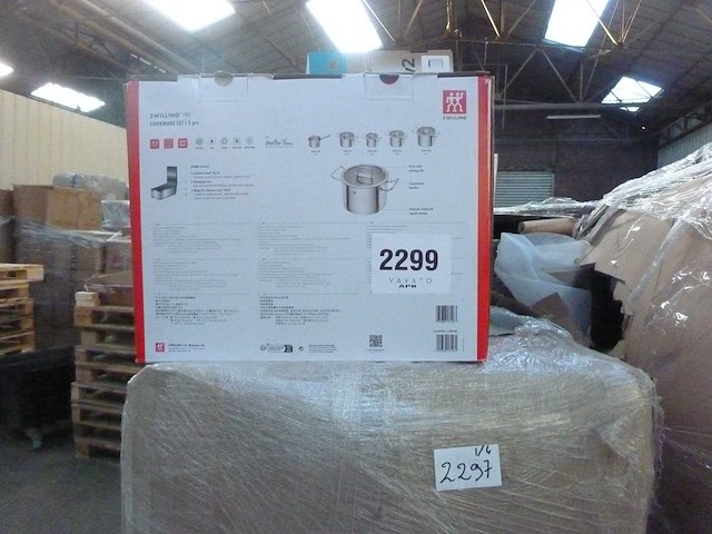 Zwilling 5-delige kookgerei set roestvrij staal - afbeelding 6 van  6