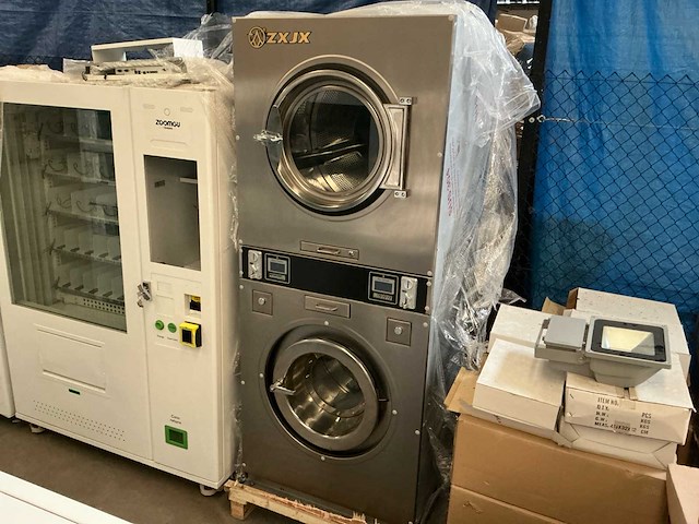 Zxjx industriële textielwasmachine en droogkast - afbeelding 4 van  8