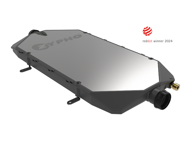 Zypho slim 50 horizontal water drain heat recovery / douchewarmteterugwinningsysteem (nr. 15-10) - afbeelding 5 van  5