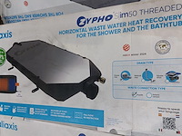 Zypho slim 50 horizontal water drain heat recovery / douchewarmteterugwinningsysteem (nr. 15-10) - afbeelding 1 van  5